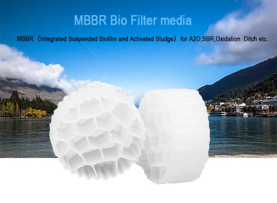 PE06 Biofilter Aquarium Medienfiltration Biomedien Mbbr für die Wasseraufbereitung